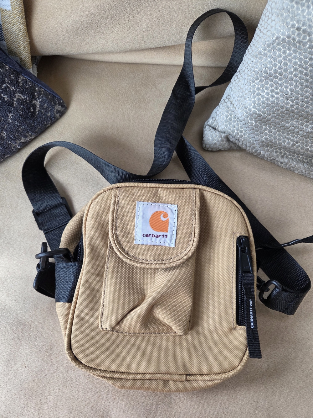 Carhartt Men’s Tan Crossbody Travel Pouch